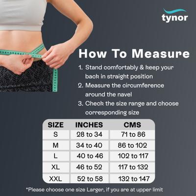 Tynor Tummy Trimmer/Abdominal Belt (M) (A 03) - Abdomen/Neck/Arm/Elbow Supports