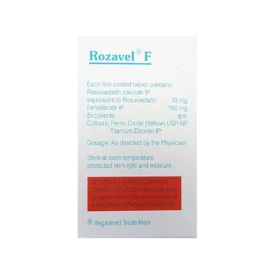 ROZAVEL F Tablet 15's - High Cholesterol-Dys