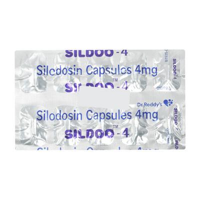 Sildoo 4mg Capsule 10'S - Bladder And Prostate Disorders-Dru
