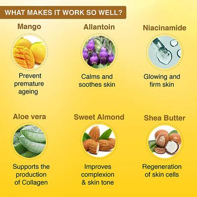 Aryanveda Mango Bleach With Real Mango Extracts 250 gm - Bleach