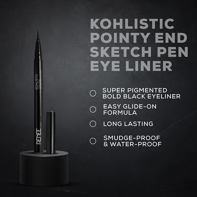 RENEE - Hard Black Combo (Pack of 2) 1.3 gm - Eyeliners