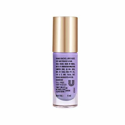 Lakme 9To5 P+G Nail Lush Lavender 6 ml - Nail Polish