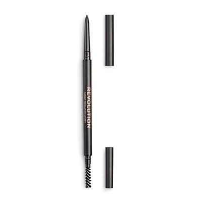 Makeup Revolution Precise Brow Pencil Dark Brown 0.05gm - Eyebrow Pencils & Enhancers