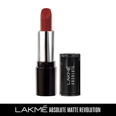 Lakme Absolute Matte Revolution Lip Color 103 Maroon Fantasy 3.5 Gm - Lipsticks