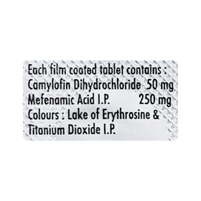 Anafortan MF Tablet 10'S - Muscle Cramps/Spasticity-Ant