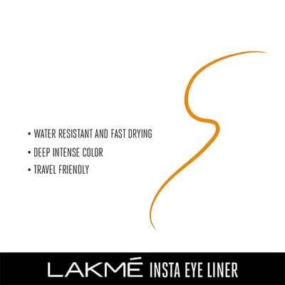 Lakme Ultimate Glam Eye Liner, Semi Matte, Golden, 9ml - Eyeliners