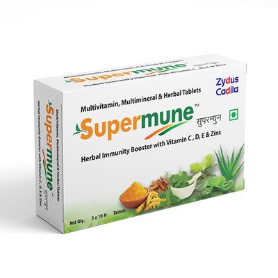 SUPERMUNE Tablet 10's - Supplements-Sup