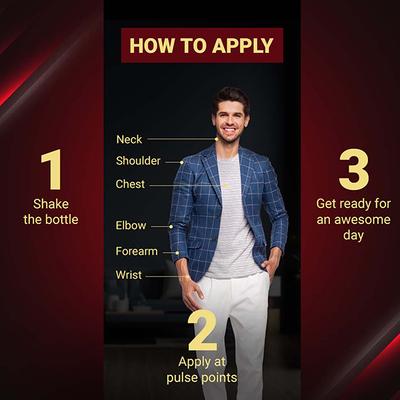 Park Avenue Eau De Perfum - Conquer 100 ml - Men Deodorants/Roll-Ons