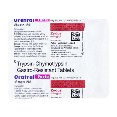 ORATRAL FORTE Tablet 20's - Pain relief-Ant