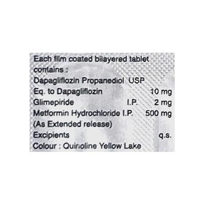 AZULIX DM 10/2/500 Tablet 10's - Diabetes-Ant