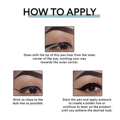 SUGAR POP Waterproof Eyeliner - Black 1.5 ml - Eyeliners