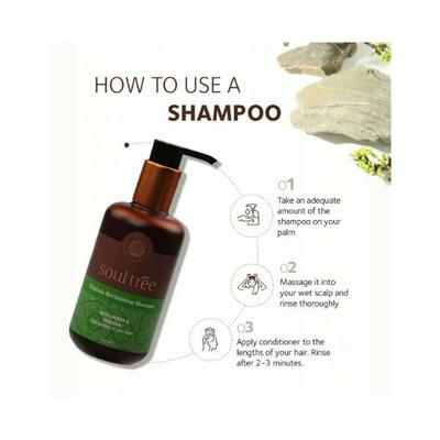 SoulTree Triphala Revitalizing Shampoo with Henna & Shikakai 250 ml - Shampoos