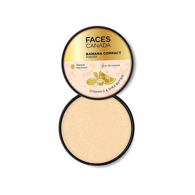 Faces Canada Banana Compact Powder 9gm - Compact Powder