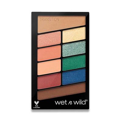 Wet N Wild Color Icon 10 Pan Palette Stop Playing Safe 10 gm - Face Palettes