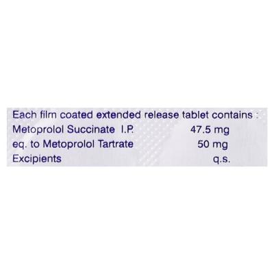 Betabest XL 50mg Tablet 10'S - Hypertension-Bet