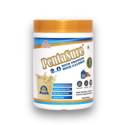 PentaSure 2.0 High Protein High Calorie Powder - Vanilla Flavour 400 g - Daily Health Drinks