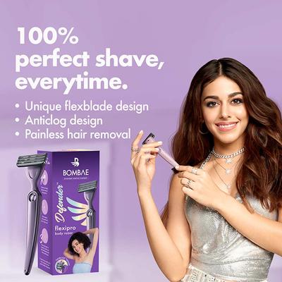 Bombae Defender For Her Razor and Soothing Gel for Women 500 gm - Shaving & Hair Removal