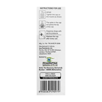 TOBOX BAK Free Eye Drops 5ml - Eye Infections-Eaa