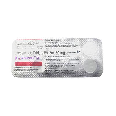SEIZAMIDE 50 Tablet 10's - Epilepsy/Convulsion-Ant