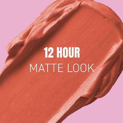 Elle 18 Color Pop Matte Lip Color, C27, Peach Impact 4.3 gm - Lipsticks