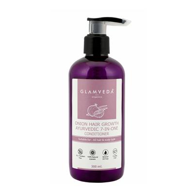 Glamveda Onion 7 In One Ayurvedic Hair Growth Conditioner 300 ml - Conditioners