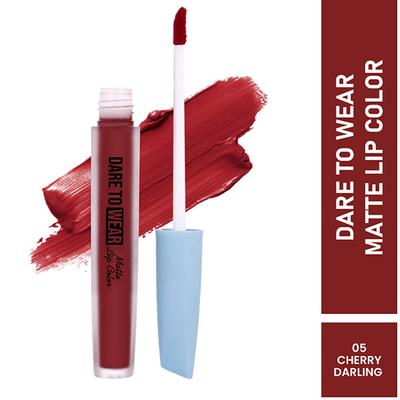 Matt Look Dare To Wear Matt Liquid Lipstick Waterproof Rich Lip Color for Moisturised Kissable Lips 05 3.5 ml - Lipsticks