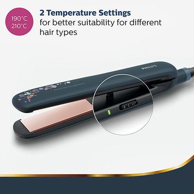 Philips Kerashine Titanium Straightener with SilkProtect Technology (BHS397/40) 1's - Straighteners
