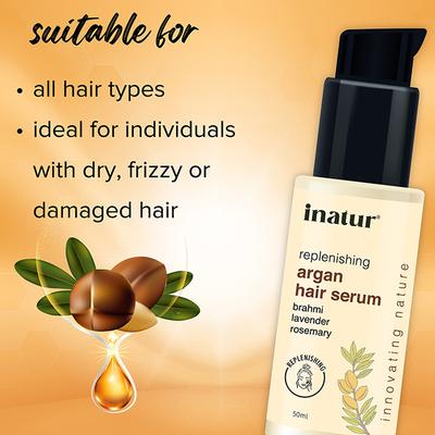 Inatur Moroccan Hair Serum - Argan 50 ml - Hair Serums