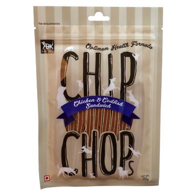 Chip Chops Chicken & Codfish Sandwich 70 gm - Petfood