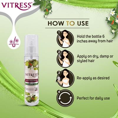 Vitress Hair Freshener Meadow Zest 100 ml - Hair Serums