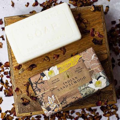 The English Soap Company - Anniversary Indian Sandalwood Soap 190 gm - Soaps
