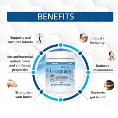 Asterveda Colostrum 6 Supplement Powder 250 g - Health Products