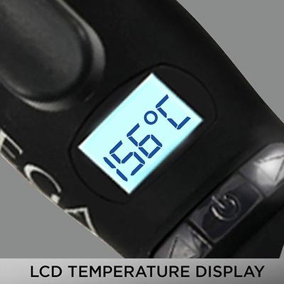 VEGA Long Curl Hair Curler-22 mm with Ceramic Coated Barrel and LCD Temperature Display (VHCH-04) Black 1's - Multi-Stylers