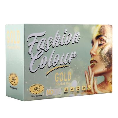Fashion Colour Gold Facial Kit (Pack Of 4) 200 gm - Facial Kits