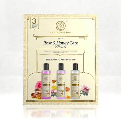 KHADI NATURAL ROSE & HONEY CARE PACK 630 ml - Face Serum