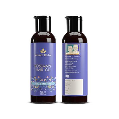 Avimee Herbal Rosemary Hair Oil 100 ml - Hair Oils
