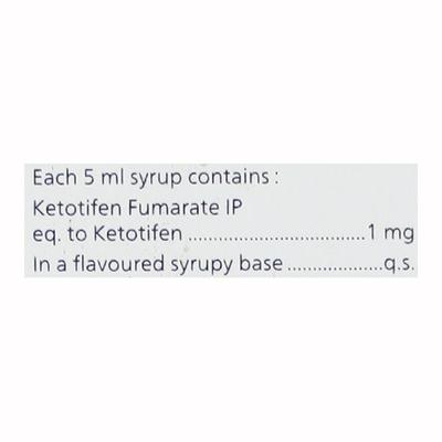 KETOTAG 1mg Syrup 60ml - Asthma/COPD-Ast