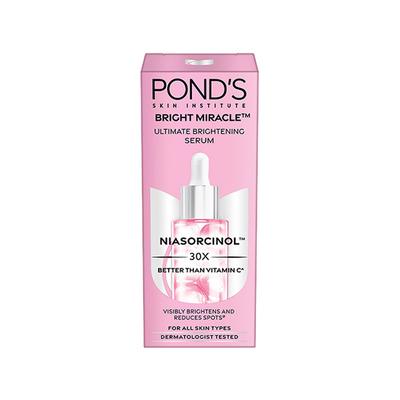 Pond's Miracle Ultimate Brightening Serum with Niasorcinol 30X Better than Vit C, 30 ml - Face Serum