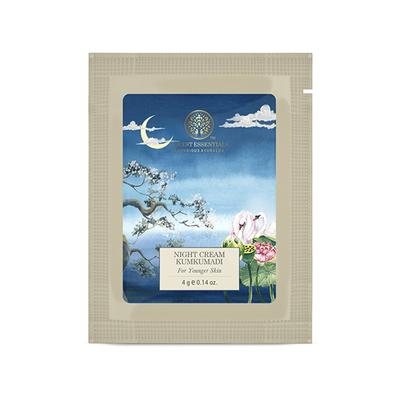 GWP Forest Essentials Kumkumadi Night Cream CreamMoisturizer 4 gm - Face Moisturizers