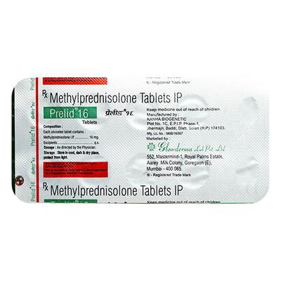 Prelid 16Mg Tablet 10's - Hormonal Therapy-Cor