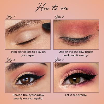 Insight Cosmetics Winged Eyes Eyeshadow Palette - Asthetic 19 gm - Eye Shadow Palettes