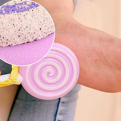 Babila Candy Pumice Stone 2 in 1-PC-v 011 1's - Foot Scrubs