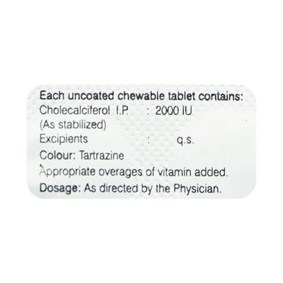 FOTOSIS 2k Chewable Tablet 10's - Supplements-Vam