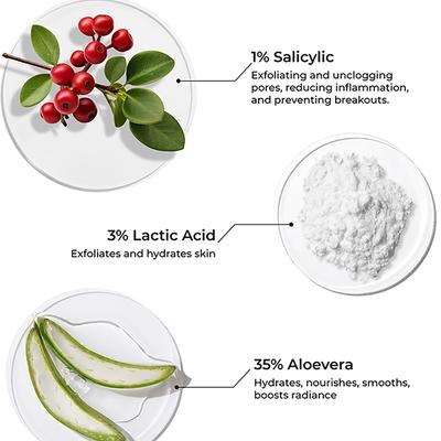 Brillare Salicylic Acid Body Lotion for Clear, Purified, Acne Prone Skin 200 ml - Lotions & Creams