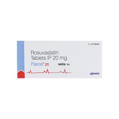 PLAROS 20mg Tablet 10's - High Cholesterol-Dys