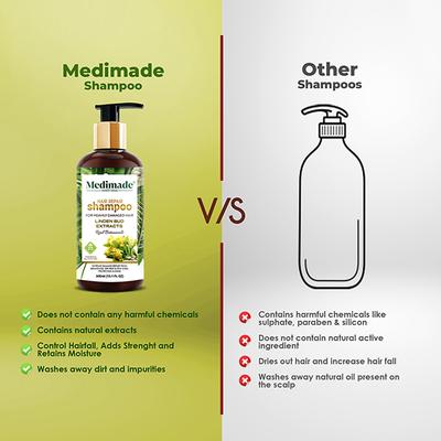 Medimade Hair Repair Shampoo With Linden Bud Extracts 300 ml - Shampoos