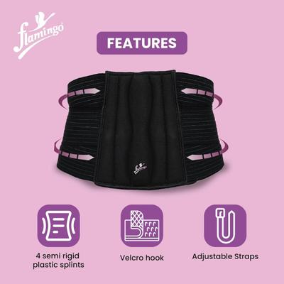 Flamingo L.S. Belt Compression Comfort (OC2517) (S) 1's - Abdomen/Neck/Arm/Elbow Supports