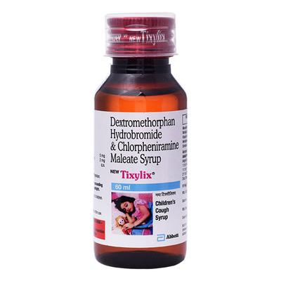 Tixylix New Cough Syrup 60ml - Cough And Cold-Cou