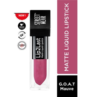 Street Wear Lip2Last Matte Liquid Lipstick - G.O.A.T Mauve 5 ml - Liquid Lipsticks