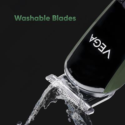 Vega Trimmer Men with Design and T Blade (VHTH-35) - Black 275 gm - Trimmers